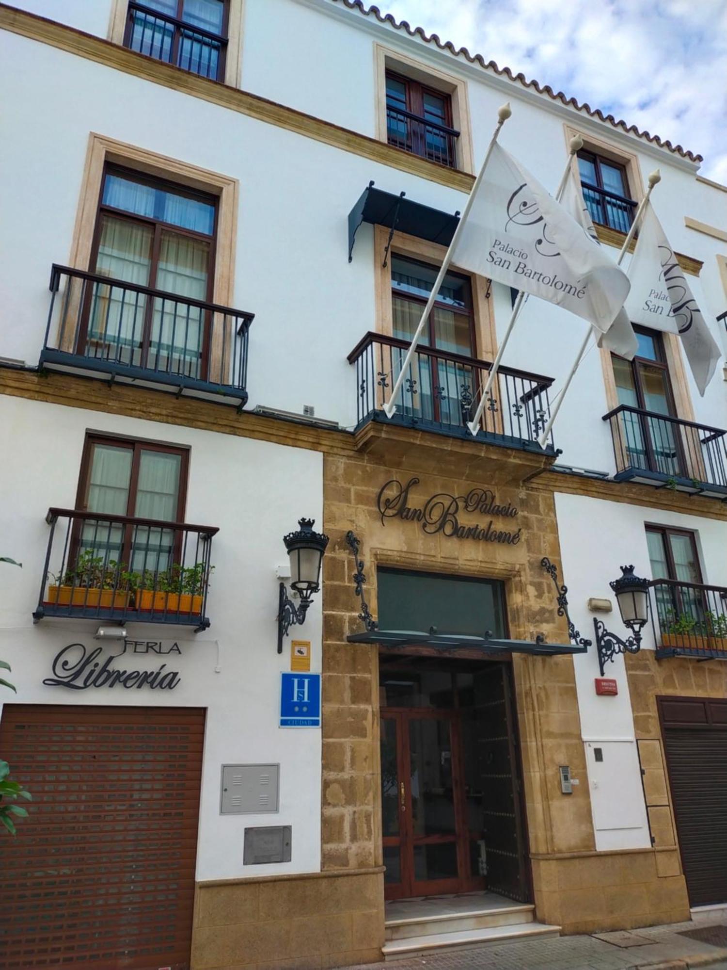 Palacio San Bartolomé El Puerto de Santa María Exterior foto